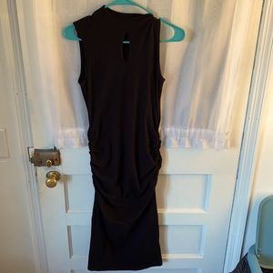 Michael stars black dress